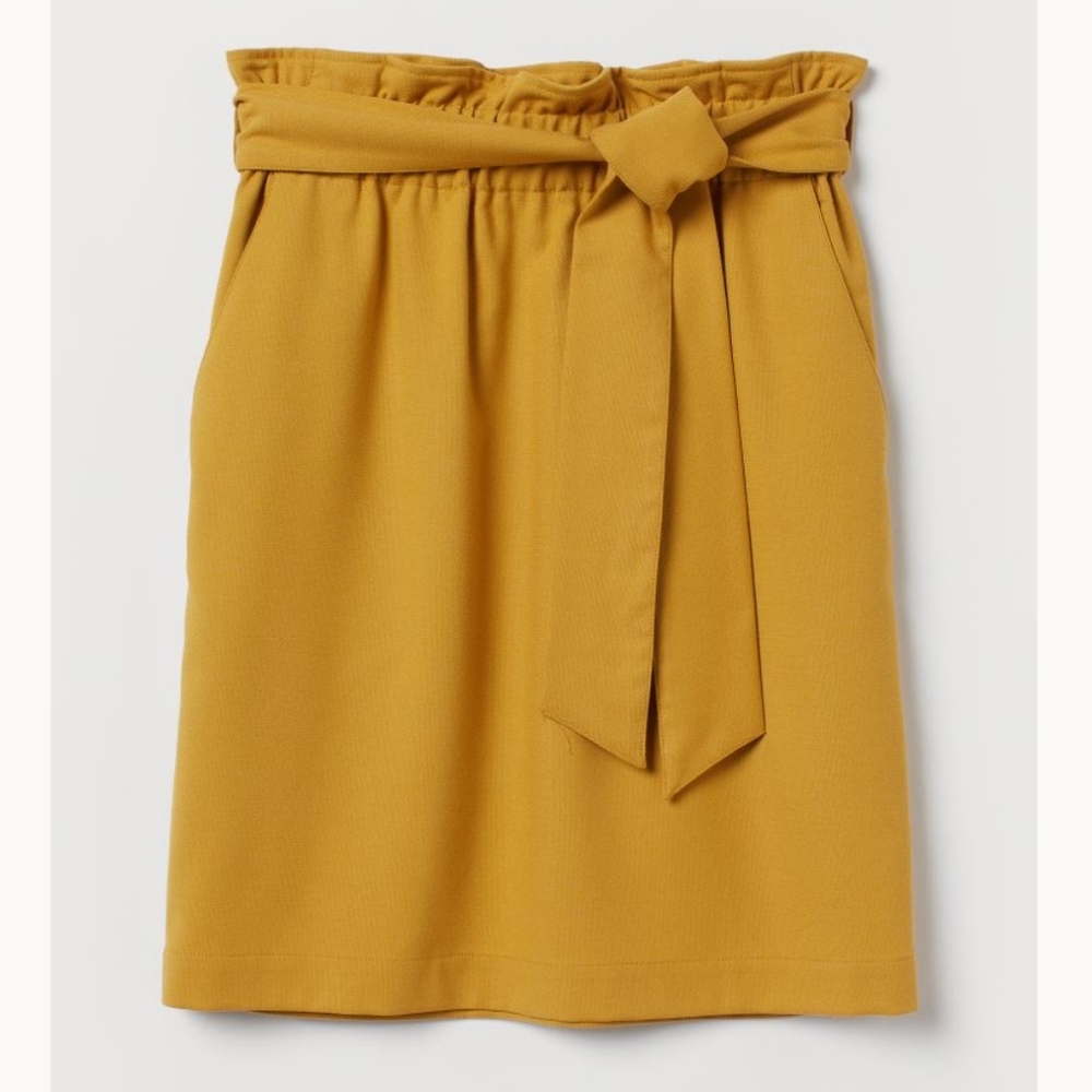 Paperbag skirt